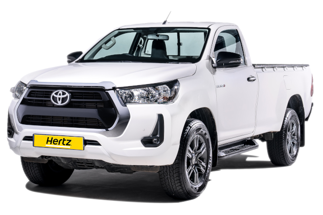 rent a toyota hilux 4x2 single cab without canopy from hertz