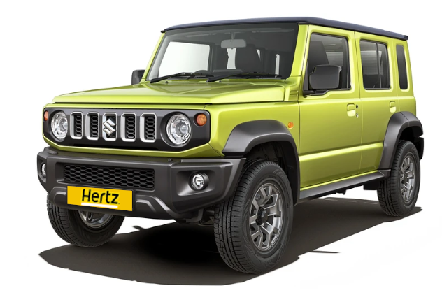 rent a suzuki jimny from hertz