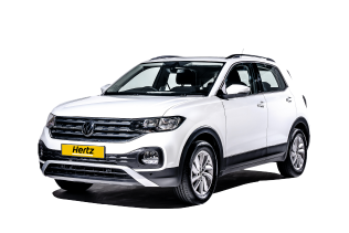 rent a vw t-cross from hertz
