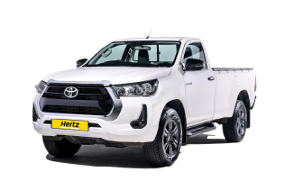 rent a toyota hilux 4x2 single cab without canopy from hertz