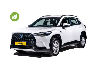 rent a toyota corolla cross hybrid from hertz