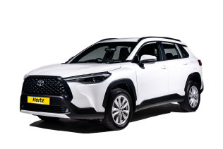 rent a toyota corolla cross from hertz